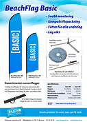 BeachFlag Basic produktblad