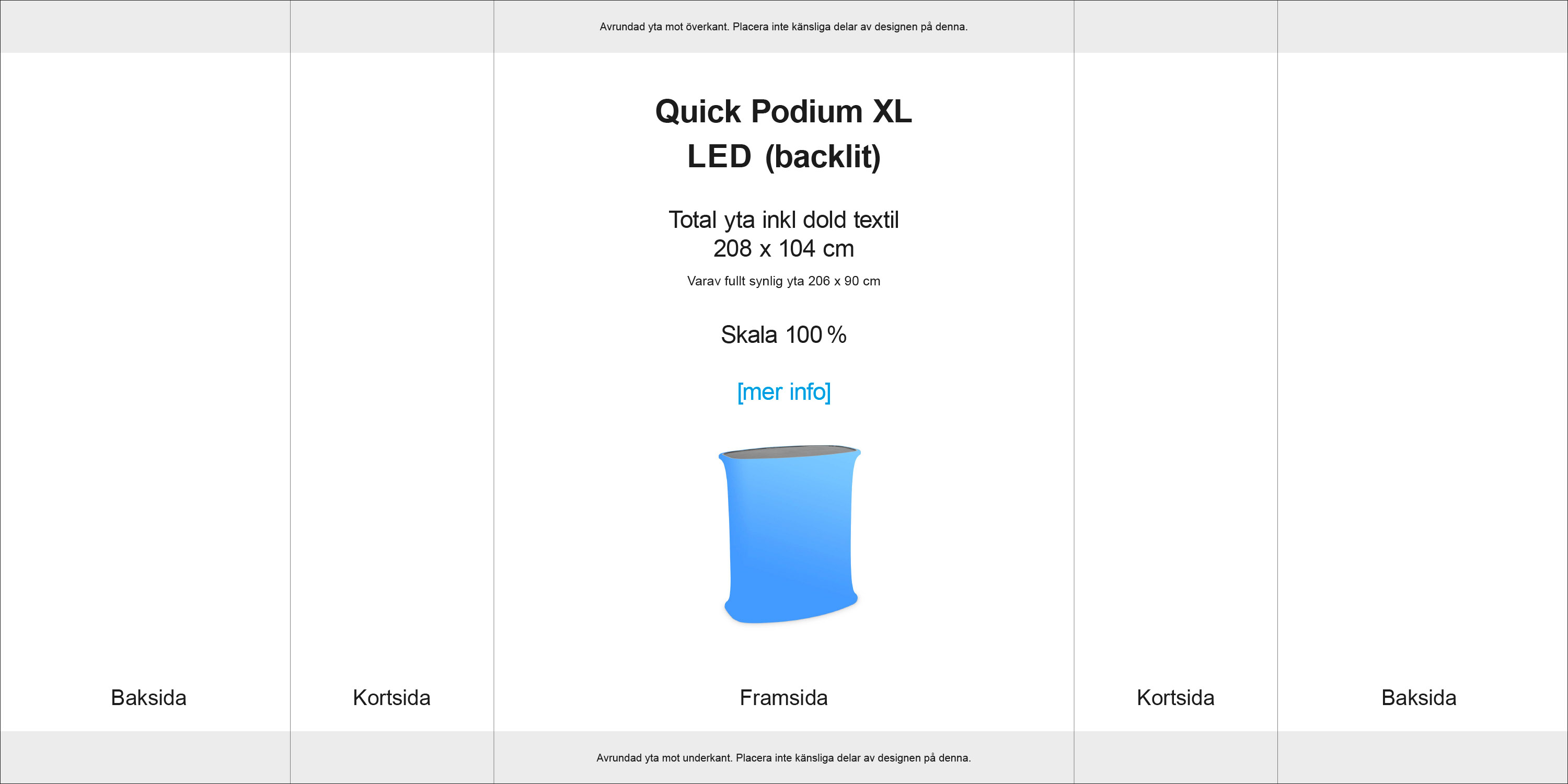Quick Podium XL LED originalmall
